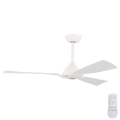 Plafondventilator Ø 132 cm IP44 wit + afstandsbediening