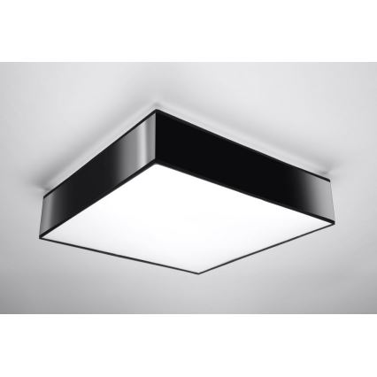 Plafondverlichting HORUS 45 3xE27/60W/230V zwart