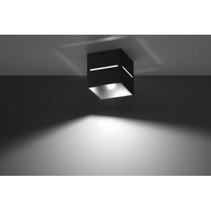 Plafondverlichting LOBO 1xG9/40W/230V zwart