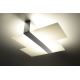 Plafondverlichting MASSIMO 2xE27/60W/230V wit/chroom