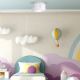 Plafondverlichting voor kinderkamer BALLET 1x E27 / 60W / 230V