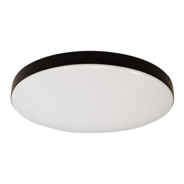 Plafonier de salle de bain avec détecteur MAYA LED/13W/230V IP44 noir