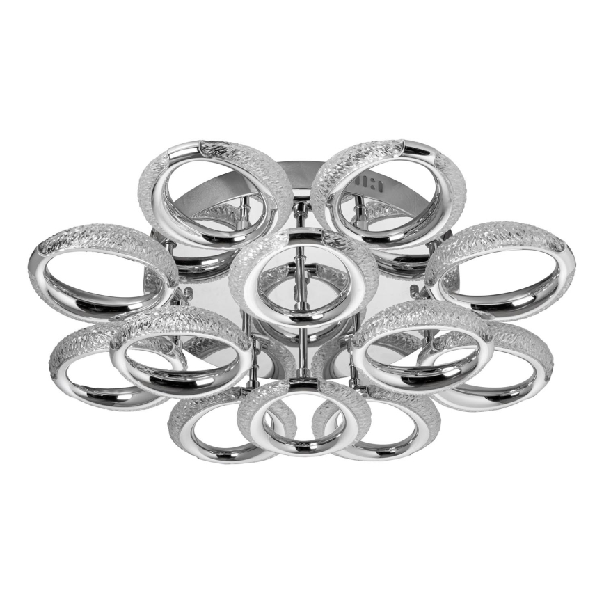 Plafonnier 12xLED/14W/230V 3000-5000K d. 60 cm chrome brillant