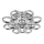 Plafonnier 12xLED/14W/230V 3000-5000K d. 60 cm chrome brillant