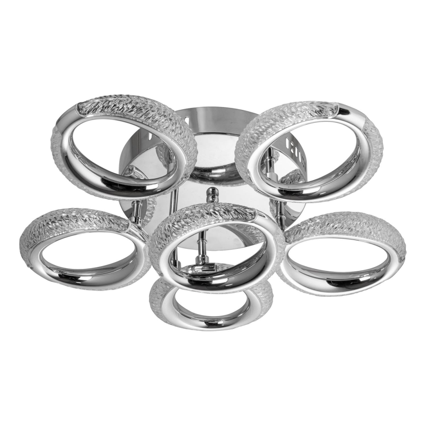 Plafonnier 6xLED/14W/230V 3000-5000K d. 46 cm chrome brillant