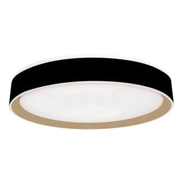 Plafonnier à intensité variable avec commande vocale OPAL LED/48W/230V 2700-6500K noir + Télécommande