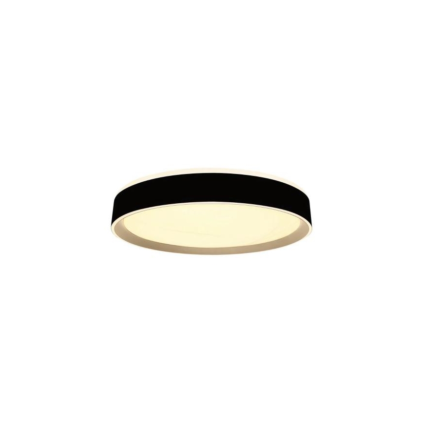 Plafonnier à intensité variable avec commande vocale OPAL LED/48W/230V 2700-6500K noir + Télécommande