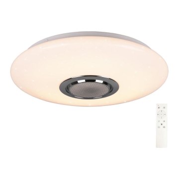 Plafonnier à intensité variable avec enceinte LED RGBW MAGIC MUSIC 18W/230V 3000-6500K + Télécommande