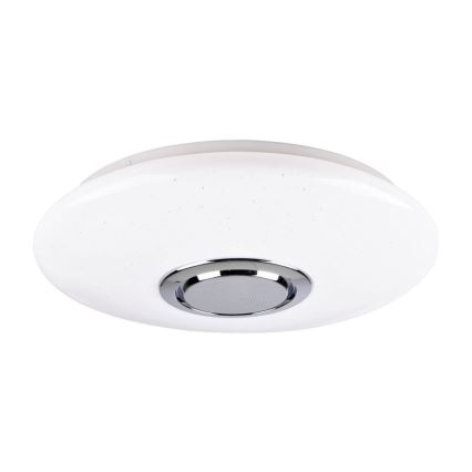 Plafonnier à intensité variable avec enceinte LED RGBW MAGIC MUSIC 18W/230V 3000-6500K + Télécommande