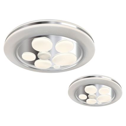 Plafonnier à intensité variable BUBBLES LED/48W/230V + télécommande