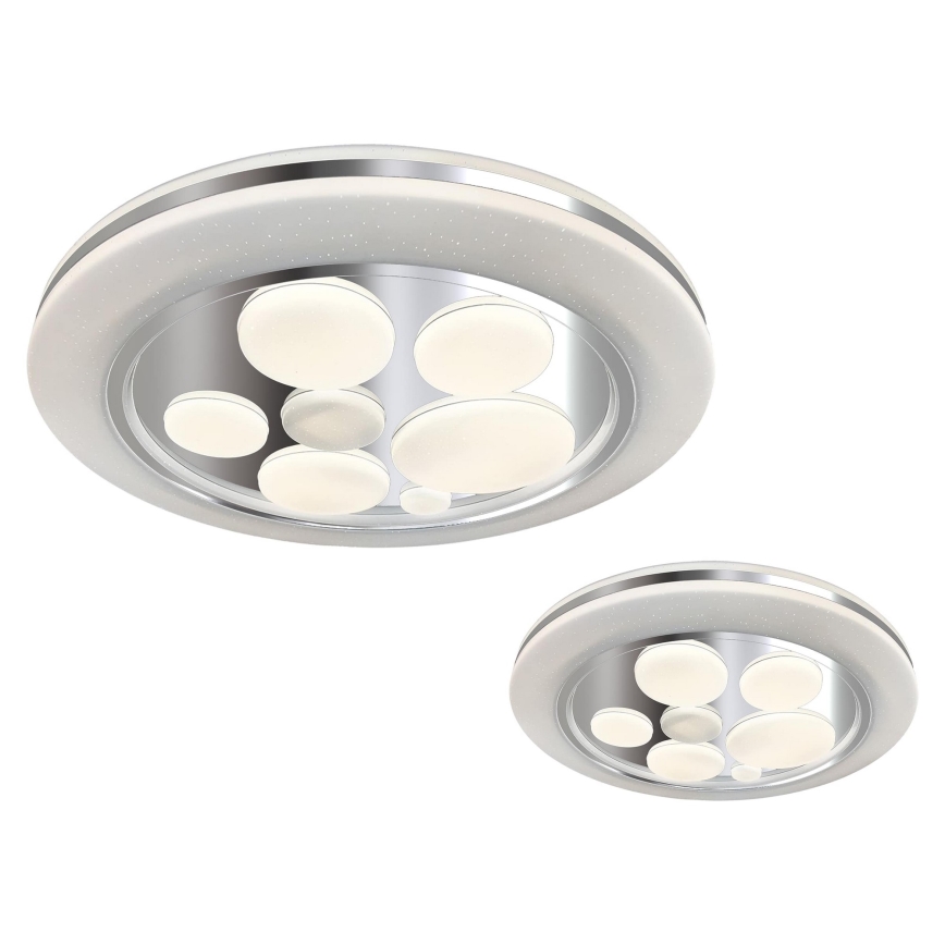 Plafonnier à intensité variable BUBBLES LED/48W/230V + télécommande