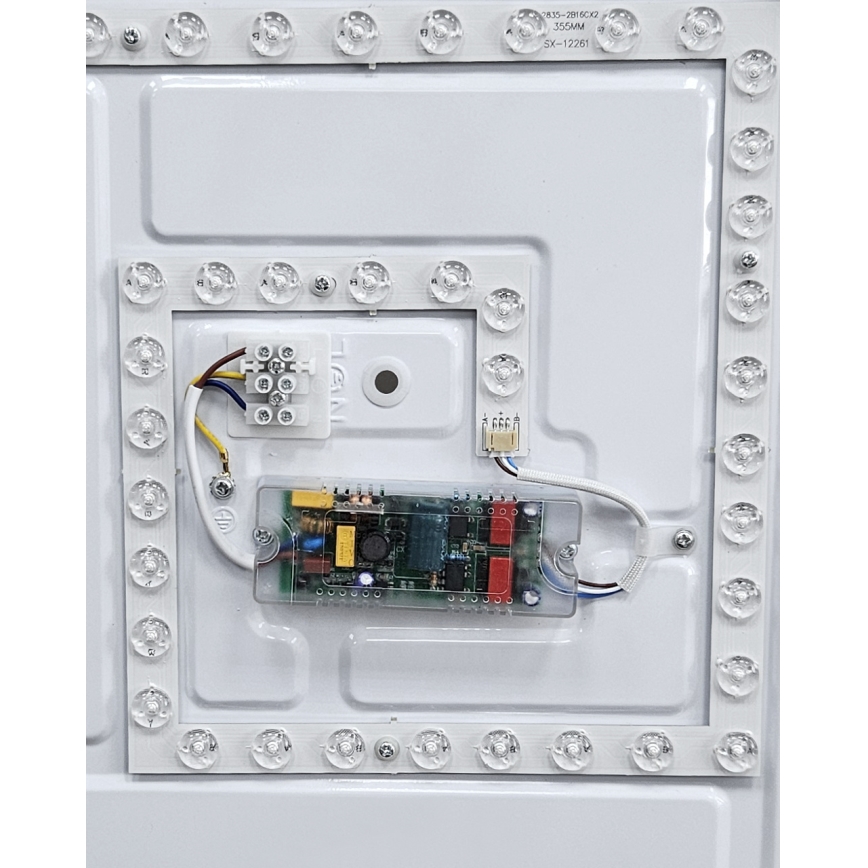 Plafonnier à intensité variable DRINA LED/36W/230V 2700-6500K d. 50 cm + télécommande