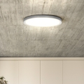 Plafonnier à intensité variable ESTELA LED/36W/230V d. 30 cm blanc + télécommande