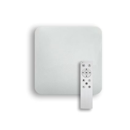 Plafonnier à intensité variable FLORA LED/36W/230V 2700-6500K 43x43 cm + télécommande