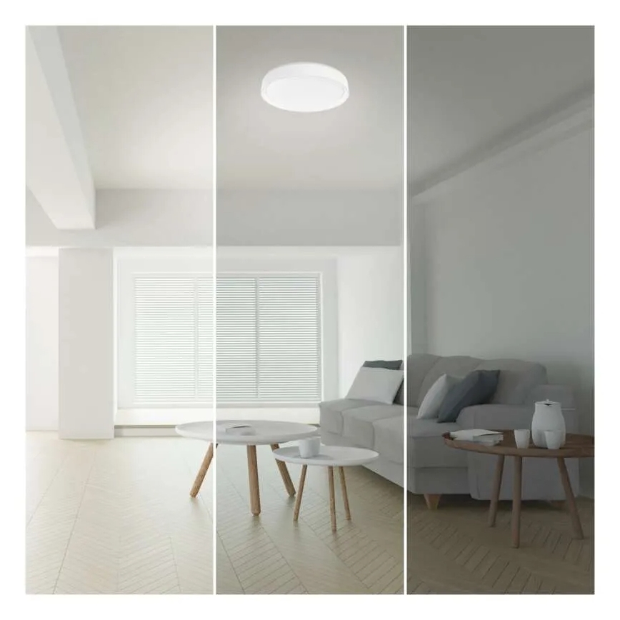 Plafonnier à intensité variable GoSmart LED/45W/230V d. 50 cm 2700-6500K Wi-Fi Tuya + télécommande