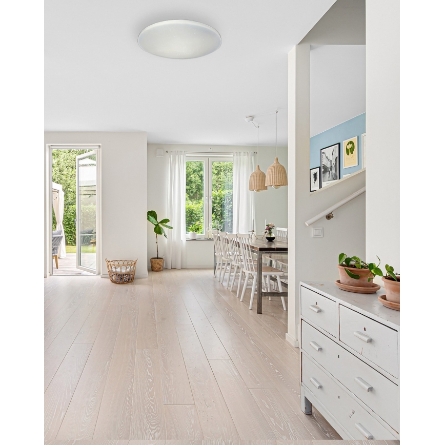 Plafonnier à intensité variable IPOLY LED/60W/230V 2700-6500K d. 58 cm + télécommande
