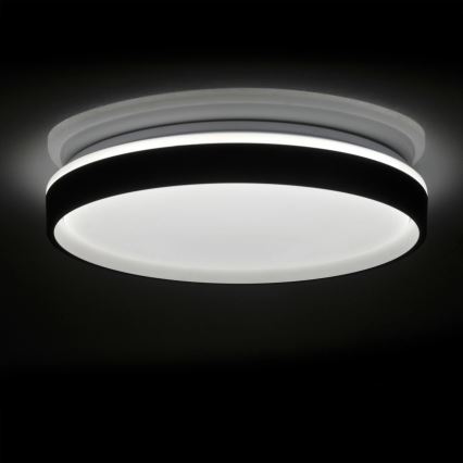 Plafonnier à intensité variable salle de bain JADWIGA LED/72W/230V d. 48 cm 3000-6000K IP44 + télécommande