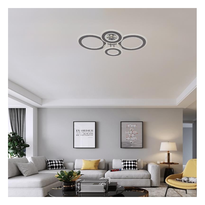 Plafonnier à intensité variable LED/100W/230V 3000-6500K + télécommande