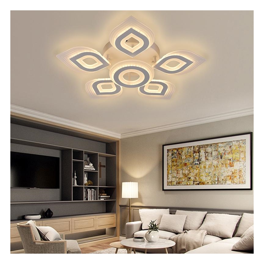 Plafonnier à intensité variable LED/105W/230V 3000-6500K + Télécommande