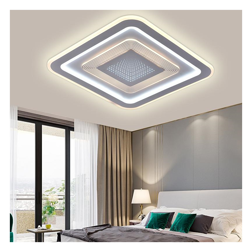 Plafonnier à intensité variable LED/105W/230V 3000-6500K + télécommande