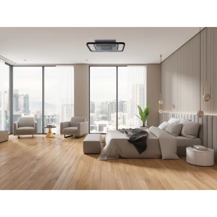 Plafonnier à intensité variable LED/110W/230V 3000-6500K blanc + télécommande