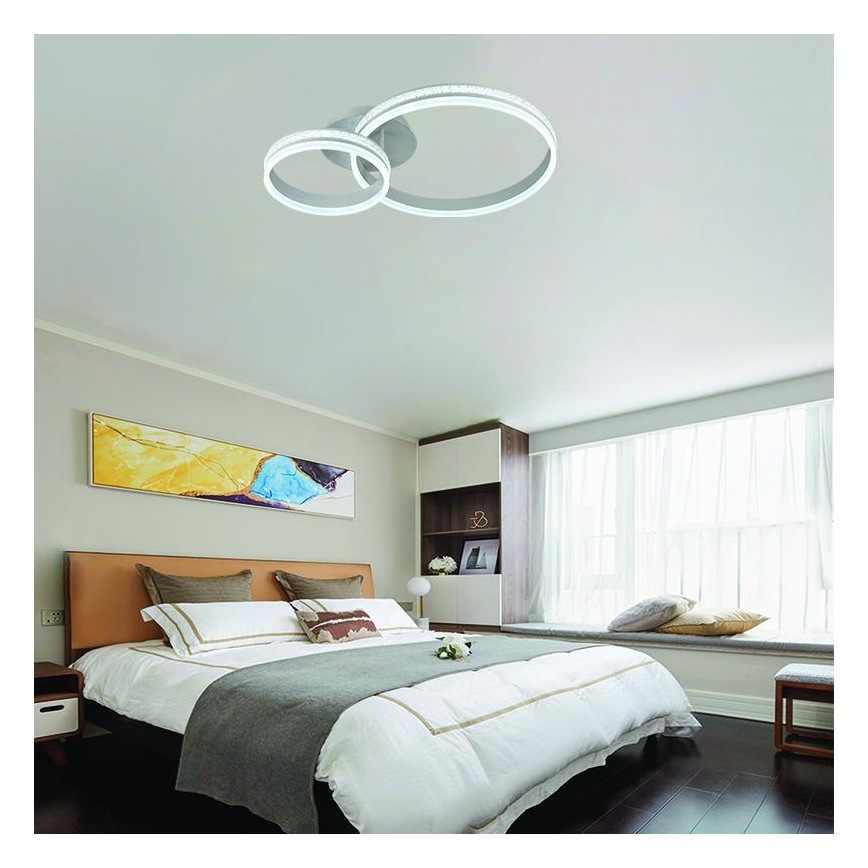 Plafonnier à intensité variable LED/110W/230V 3000-6500K + télécommande