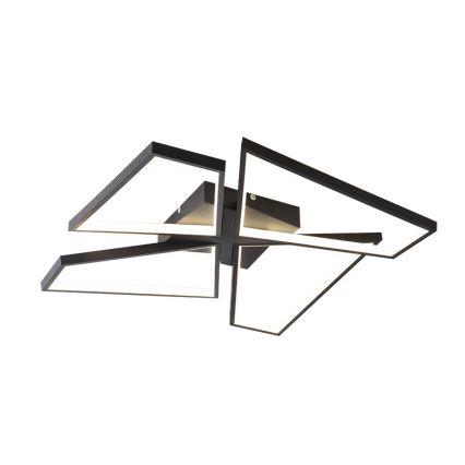 Plafonnier à intensité variable LED/115W/230V 3000-6500K noir + télécommande