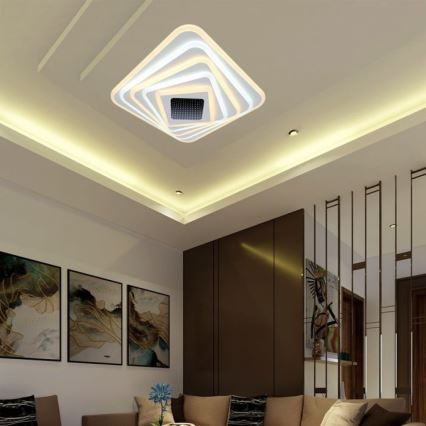 Plafonnier à intensité variable LED/150W/230V 3000-6500K + télécommande