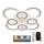 Plafonnier à intensité variable LED/200W/230V 3000-6500K + télécommande