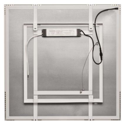 Plafonnier à intensité variable LED/36W/230V carré + télécommande carré 2700K-6000K