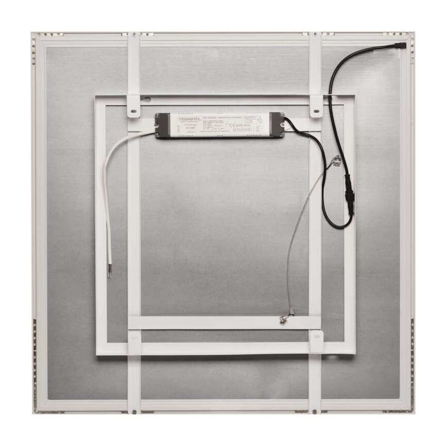 Plafonnier à intensité variable LED/36W/230V carré + télécommande carré 2700K-6000K