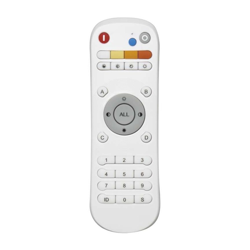 Plafonnier à intensité variable LED/36W/230V carré + télécommande carré 2700K-6000K