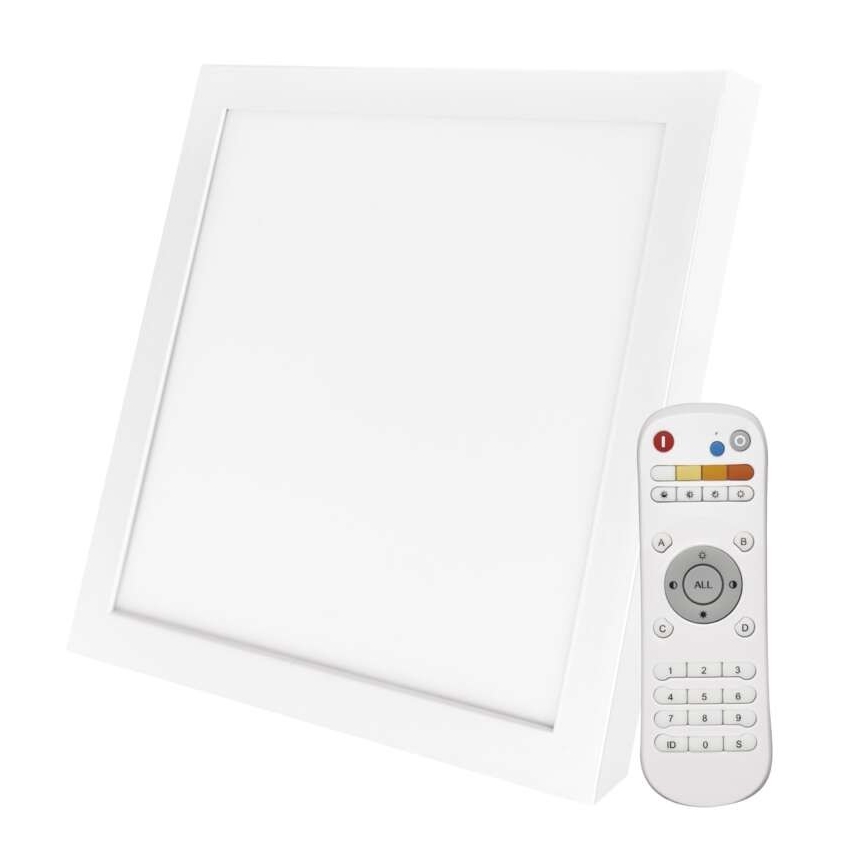 Plafonnier à intensité variable LED/40W/230V 2700K-6000K carré + télécommande