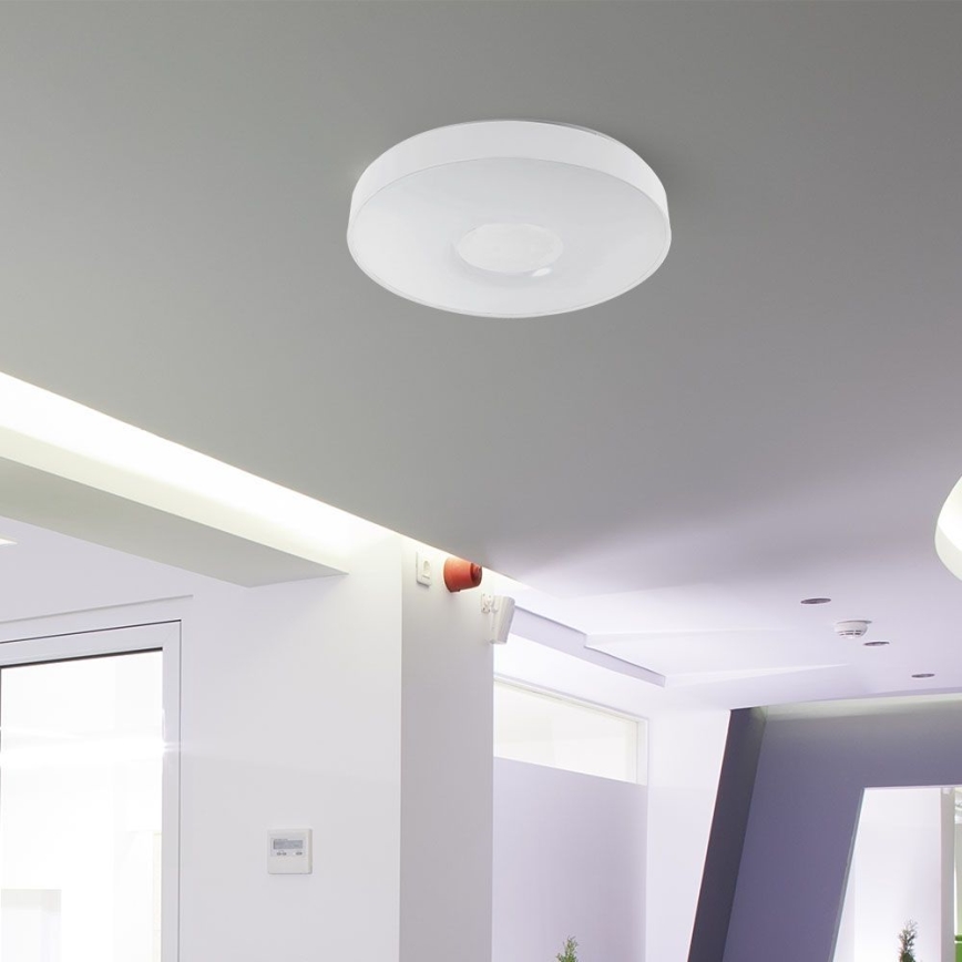 Plafonnier à intensité variable LED/40W/230V 3000-6500K 39 cm blanc + télécommande