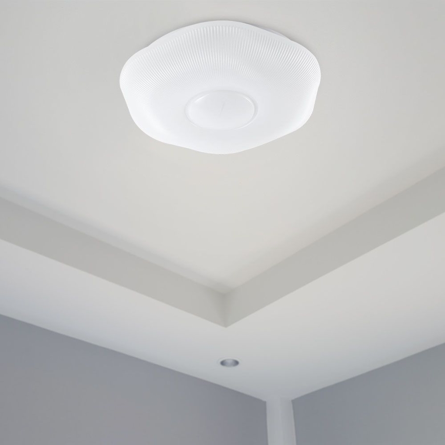 Plafonnier à intensité variable LED/40W/230V 3000-6500K 40 cm blanc + télécommande