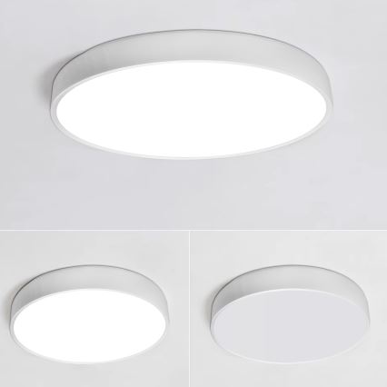 Plafonnier à intensité variable LED/40W/230V 3000-6500K d. 40 cm blanc + Télécommande