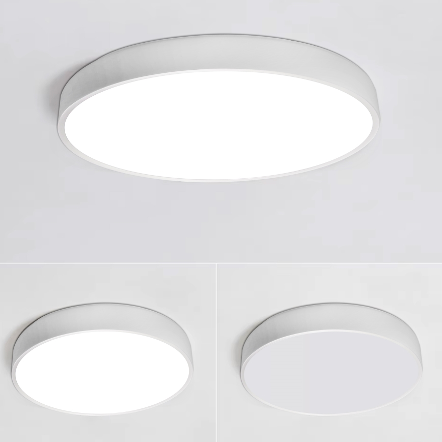 Plafonnier à intensité variable LED/40W/230V 3000-6500K d. 40 cm blanc + Télécommande