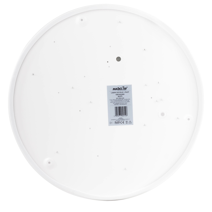 Plafonnier à intensité variable LED/40W/230V 3000-6500K d. 40 cm blanc + Télécommande