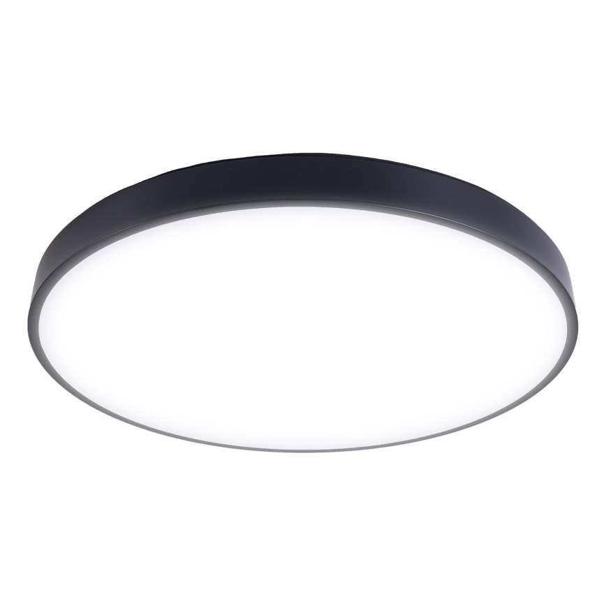 Plafonnier à intensité variable LED/40W/230V 3000-6500K d. 40 cm noir + Télécommande