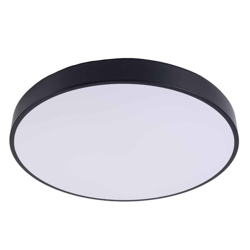 Plafonnier à intensité variable LED/40W/230V 3000-6500K d. 40 cm noir + Télécommande