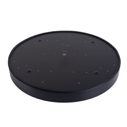 Plafonnier à intensité variable LED/40W/230V 3000-6500K d. 40 cm noir + Télécommande