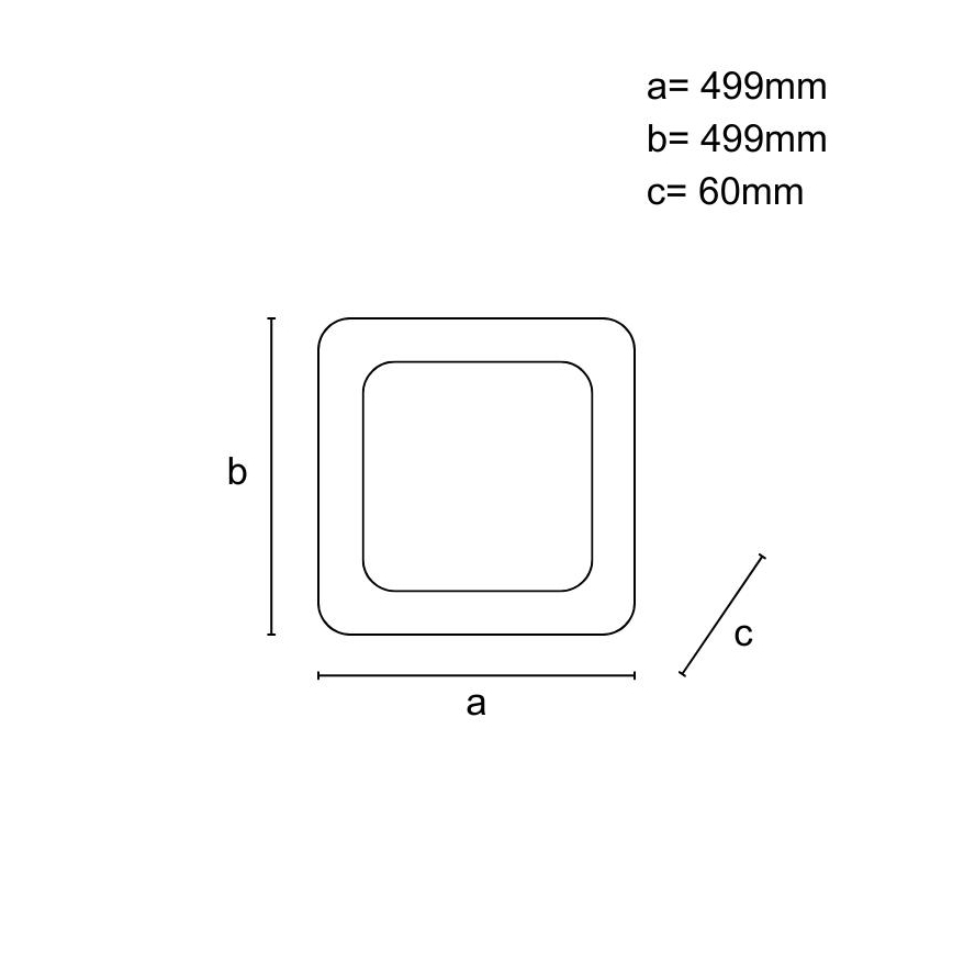 Plafonnier à intensité variable LED/45W/230V 3000-6500K blanc + télécommande