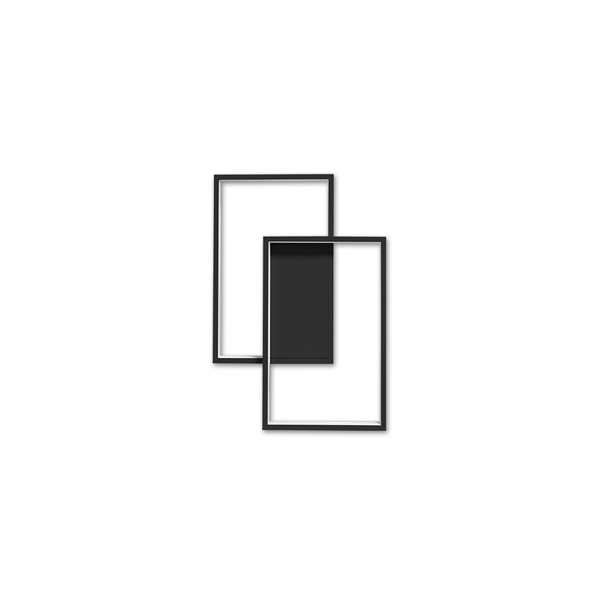 Plafonnier à intensité variable LED/45W/230V 3000-6500K noir + télécommande