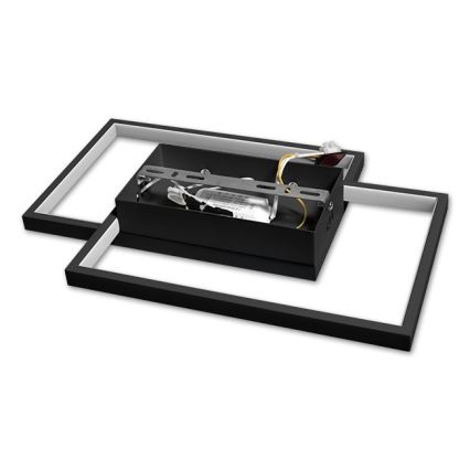 Plafonnier à intensité variable LED/45W/230V 3000-6500K noir + télécommande
