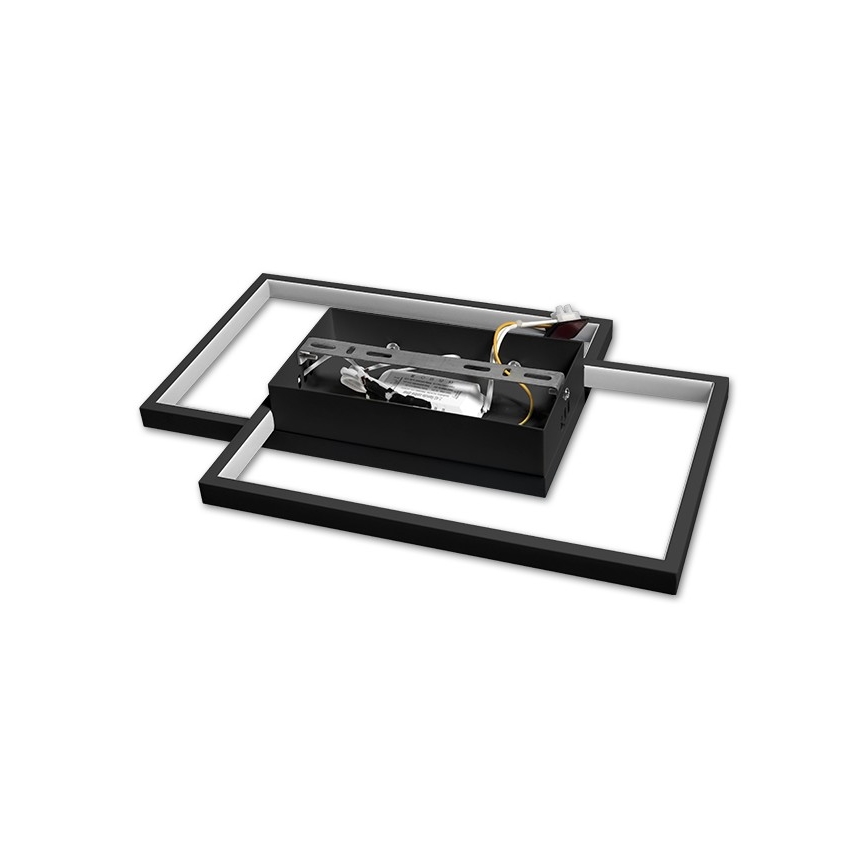 Plafonnier à intensité variable LED/45W/230V 3000-6500K noir + télécommande