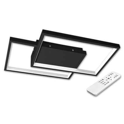 Plafonnier à intensité variable LED/45W/230V 3000-6500K noir + télécommande