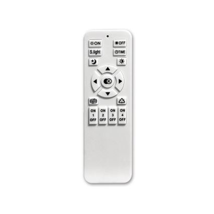 Plafonnier à intensité variable LED/45W/230V 3000-6500K noir + télécommande