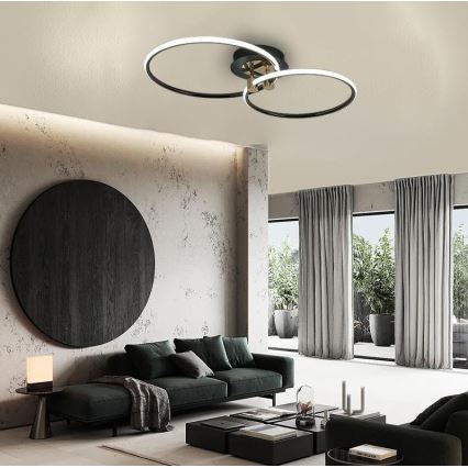 Plafonnier à intensité variable LED/48W/230V 3000-6500K + télécommande