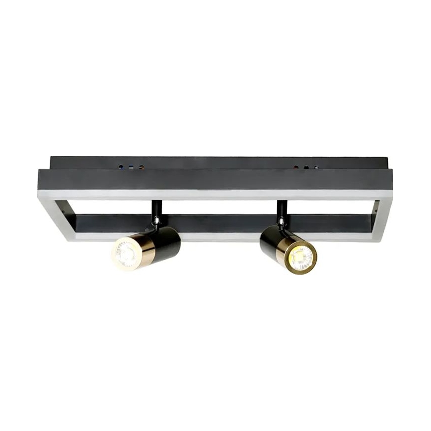 Plafonnier à intensité variable LED/50W/230V 3000-6500K noir + télécommande