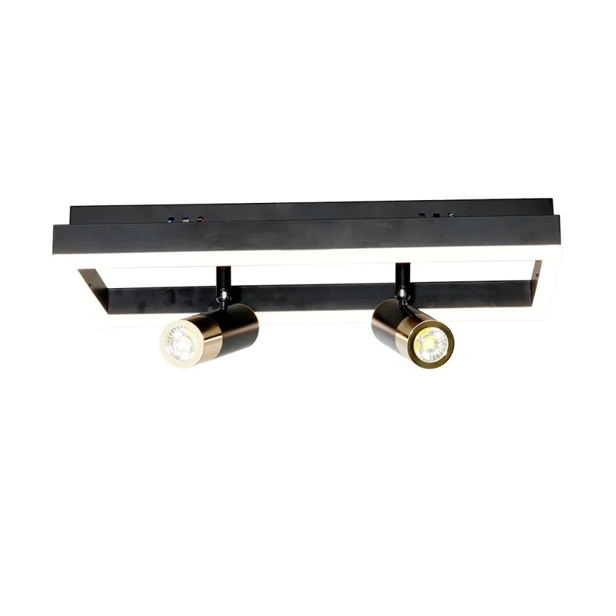Plafonnier à intensité variable LED/50W/230V 3000-6500K noir + télécommande